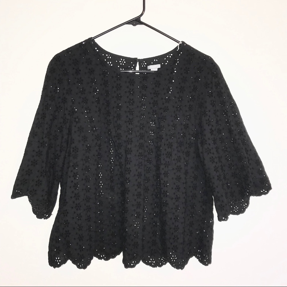 Aerie Eyelet Top